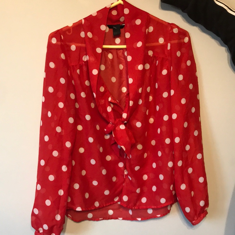 Polka dot Blouse